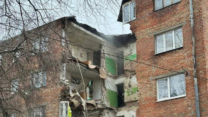 В Ростове обрушился подъезд многоэтажки