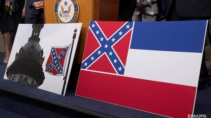 В Миссисипи решили заменить флаг на другой