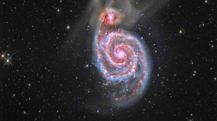 Hubble снял сверхскоростную галактику (фото)