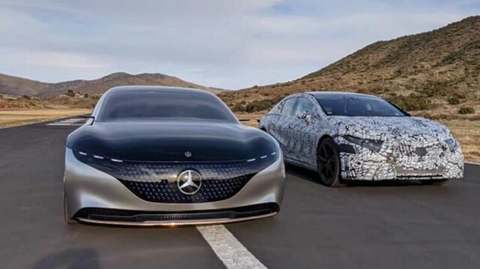 Mercedes-Benz готовит электрокар с дальностью в 700 км