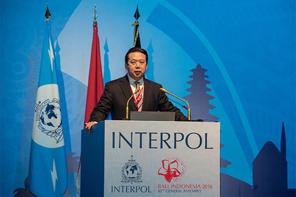 Китай объяснил исчезновение президента Интерпола