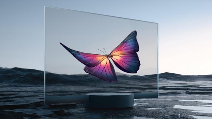 Xiaomi представила первый в мире прозрачный телевизор