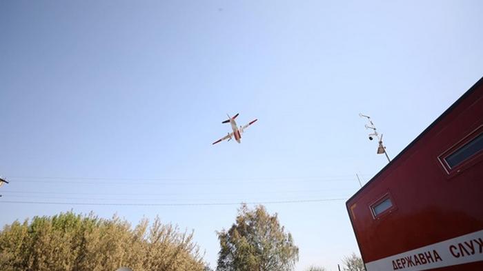 К ликвидации пожаров на Харьковщине привлекли авиацию МВД