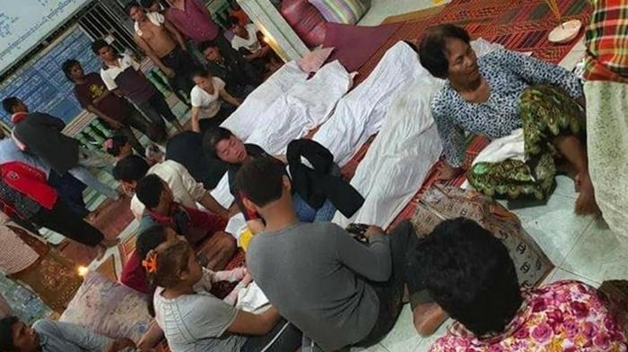 В Камбодже при ударе молнии в дом погибли шесть человек