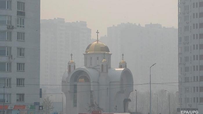 В ГСЧС заявили о значительном загрязнении воздуха в Киеве