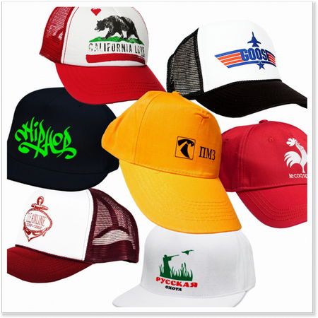 бейсболки с логотипом