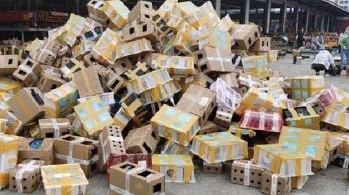 В Китае на складе обнаружили тысячи коробок с мертвыми животными (фото)