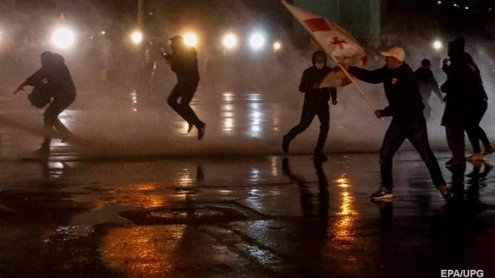 Протесты в Тбилиси: пострадали 27 человек