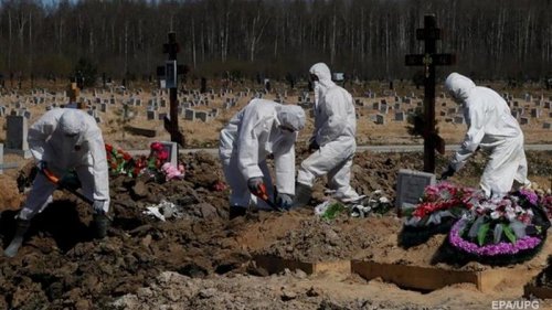 В России антирекорд по числу умерших от коронавируса