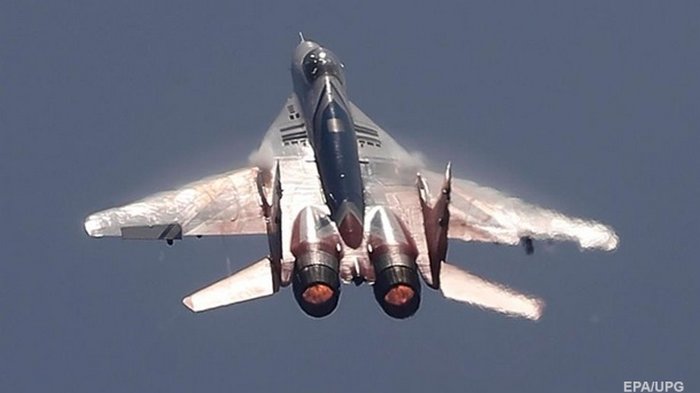 В Индии упал в море истребитель МиГ-29