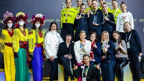 Сборная Украины выиграла золото и бронзу на ЧЕ по художественной гимнастике