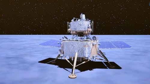 Китайский зонд собрал образцы грунта Луны (видео)