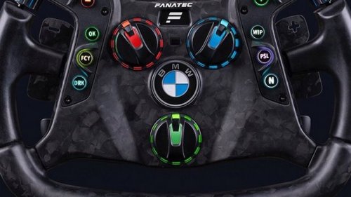 BMW создала универсальный руль для автомобиля и компьютерных игр: фото