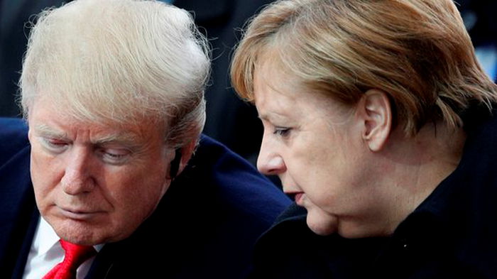 Меркель опечалена поведением Трампа