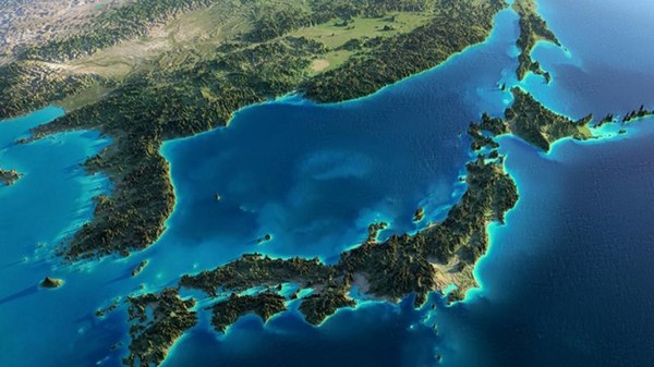 В Японии незаметно утонул целый остров