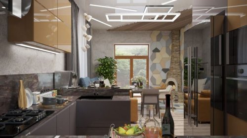 Уникальный и современный дизайн интерьера в Харькове