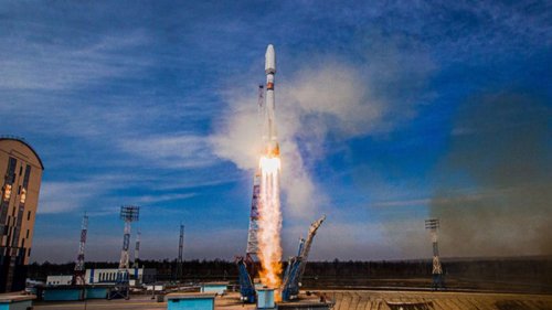 Ракету Союз впервые в году запустили с территории РФ