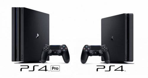 Sony Playstation 4 Pro и Sony Playstation 4 Slim