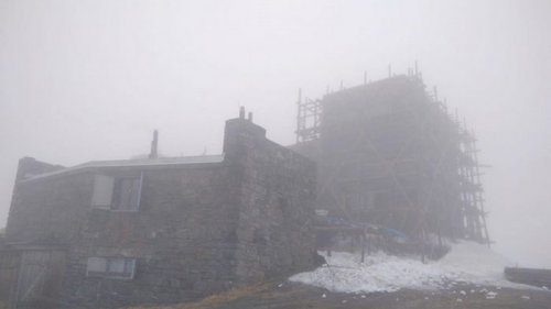 В Карпатах снова выпал снег