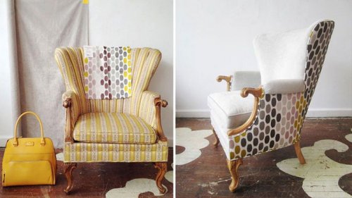 перетяжка кресла