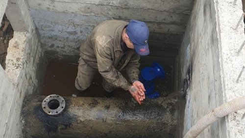 В Мукачево произошла крупная авария на водопроводе