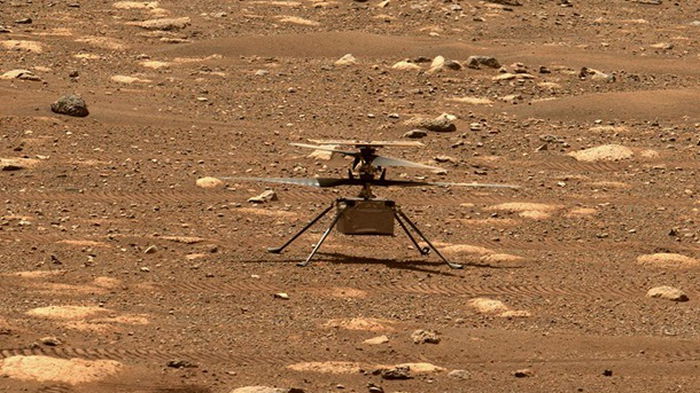 Вертолет NASA совершил шестой полет на Марсе