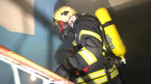 В Одессе при пожаре в общежитии пострадал студент
