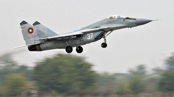Болгарский истребитель МиГ-29 рухнул в Черное море