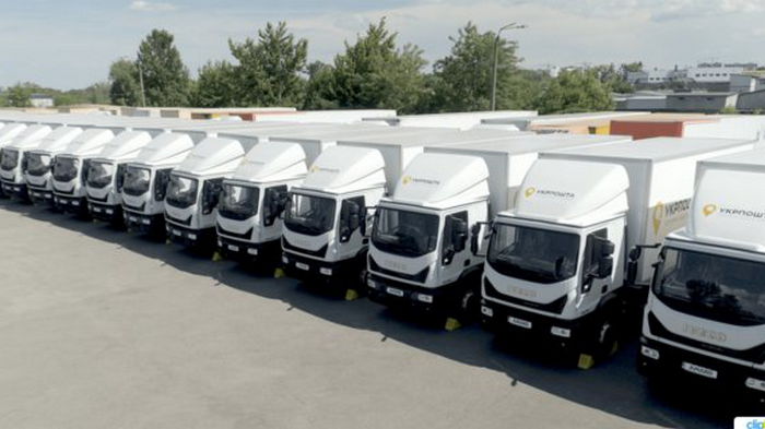 Укрпошта обновила автопарк грузовиками Iveco на 44 млн грн