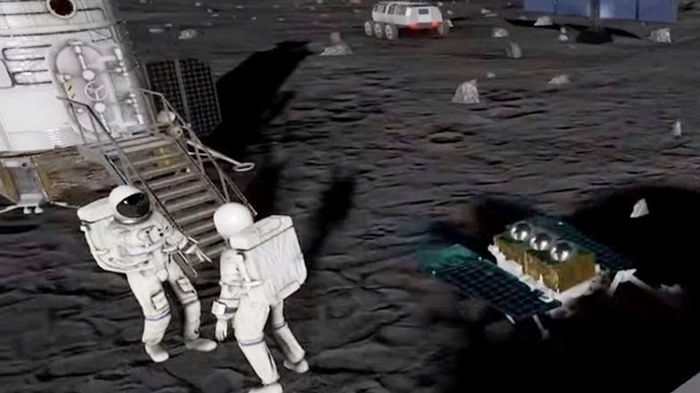Китай и РФ представили проект лунной станции (видео)