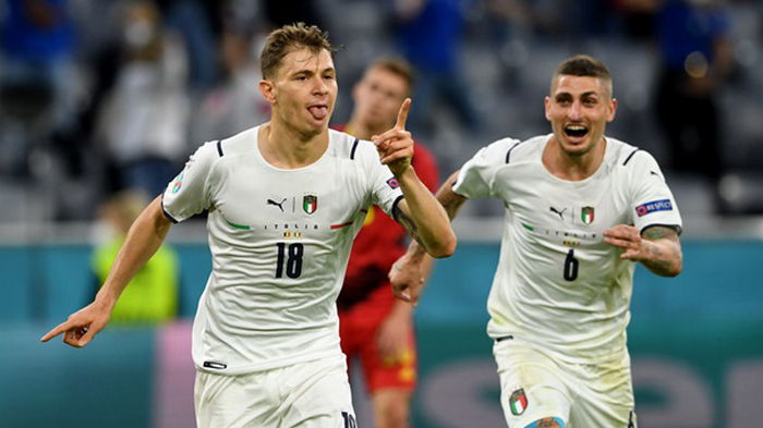 Италия вышла в полуфинал Евро-2020, обыграв Бельгию