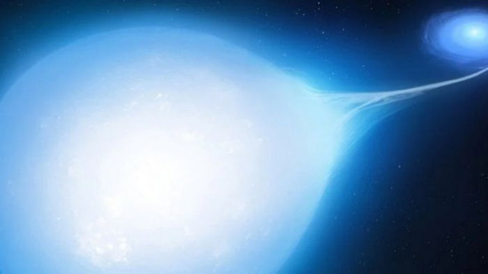 Астрономы обнаружили двойную звезду, которая приближается к неминуемой гибели