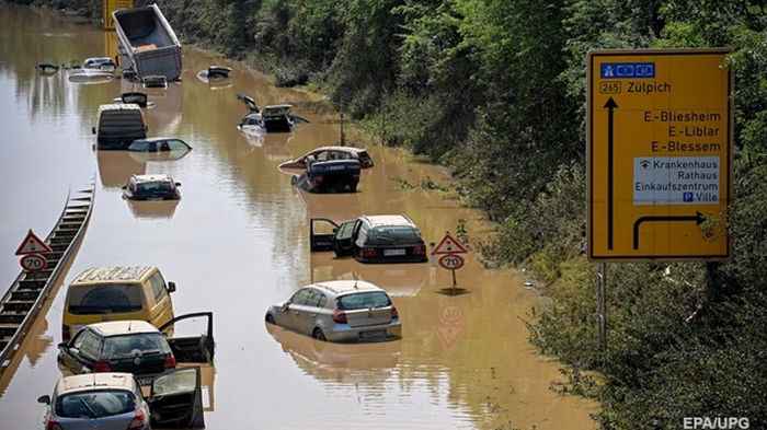 Из-за наводнения прекращено транспортное сообщение ФРГ-Чехия