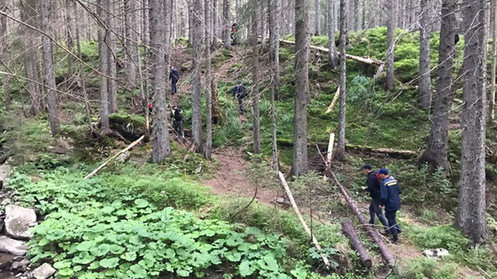 На Говерле нашли потерявшегося ребенка