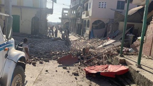 У Гаити произошло землетрясение, есть жертвы