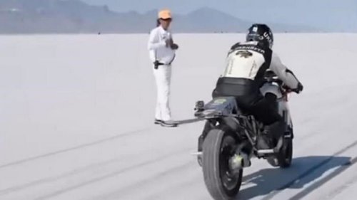 Украинец побил мировой рекорд скорости на байке (видео)