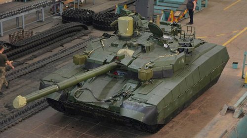В Харькове закончили изготовление танка Оплот (фото)