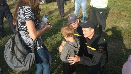 На Сумщине нашли потерявшегося в лесу мальчика (видео)