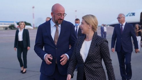 В Украину прибыл глава Евросовета