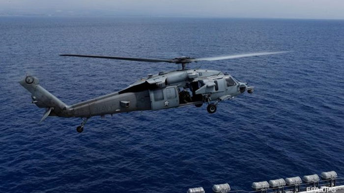 Вертолет ВМС США упал в океан у берегов Калифорнии