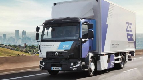 Renault расширила линейку грузовиков на электротяге