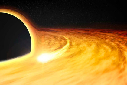 Получена первая в истории фотография черной дыры