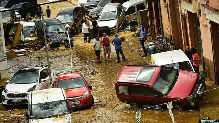 В Испании масштабное наводнение (видео)