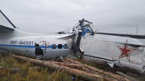 В России упал самолет с парашютистами, 16 жертв