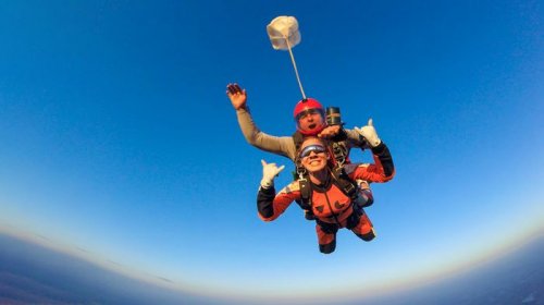 Тандем-стрибок з парашутом – незабутні емоції на все життя