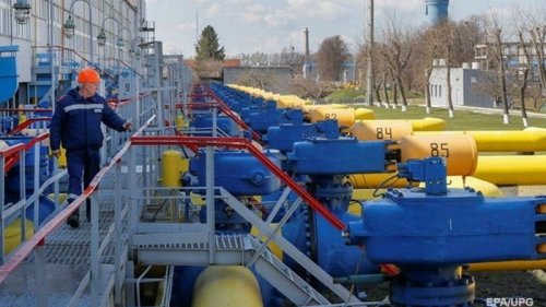 Транзит газа через Украину упал на треть с ноября