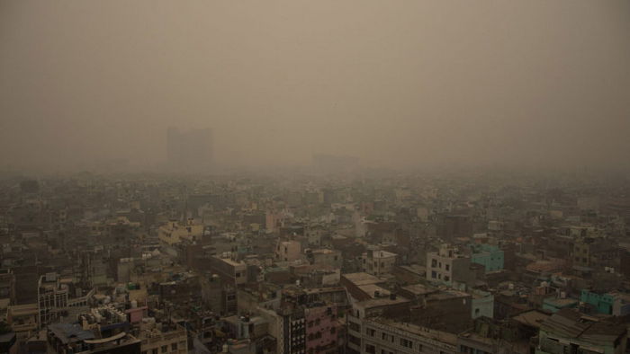 Столицу Индии окутал ядовитый смог
