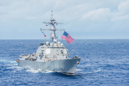 У берегов Китая появились американские военные корабли