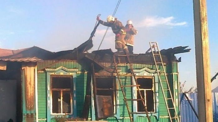 В России при пожаре погибла мать с пятью детьми