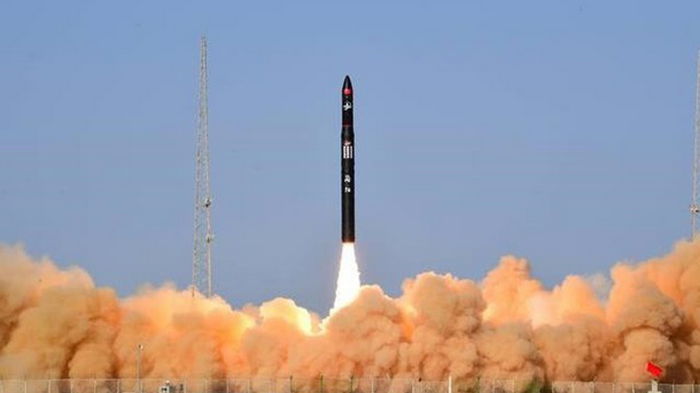 Китай запустил пять спутников с помощью частной ракеты CERES-1